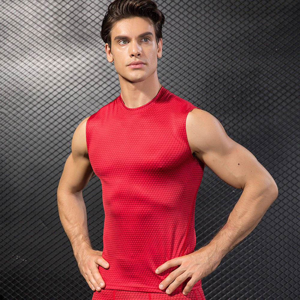 Fitness Vest Singlet Sportswear Workout Muscle Gym Tank Top For Men