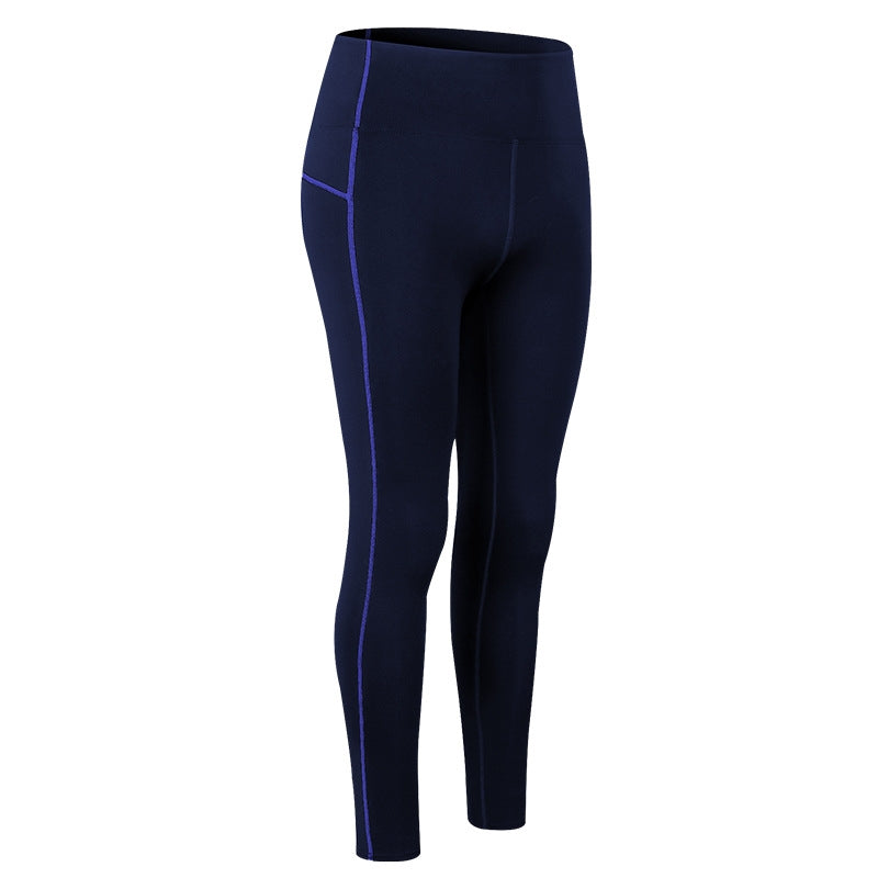 Spandex High Waisted Women Custom Yoga Compression Pants