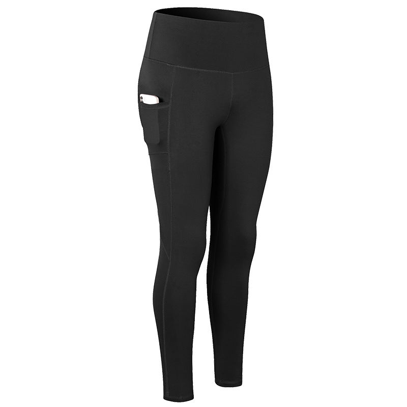 Yoga Manufacturer Fitted Gym With Pockets Compression Pants For Women