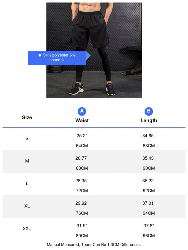 Men's Running Gym Fitness Workout Sexy Spandex Tights For Men