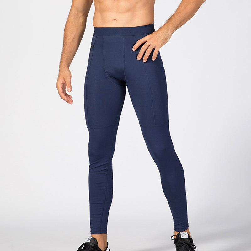 Mens Running Gym Fitness Workout Sports Tights Men