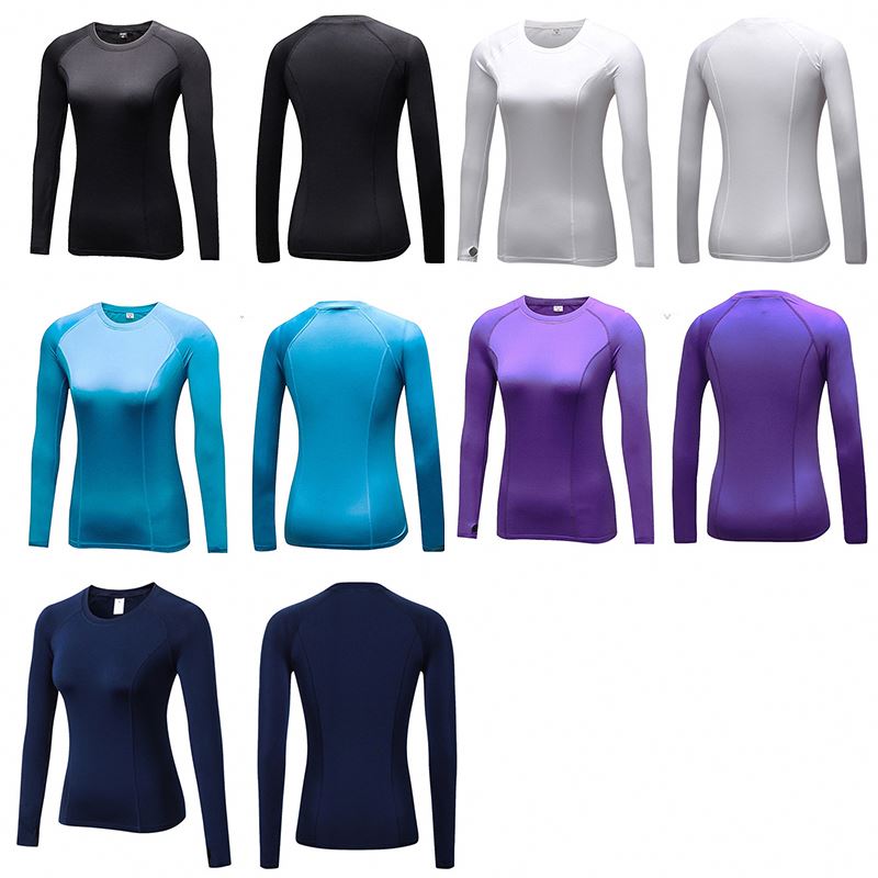 Women's T-Shirt Polyester Premium T-Shirts Women Gym Fitness Compression Sleeveless Quick Drying