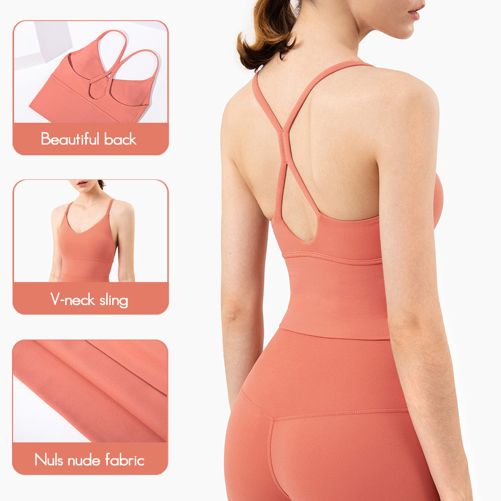 Womens Fitness Sexy Sports Bra Yoga Women Free Sample Low Moq Custom Logo