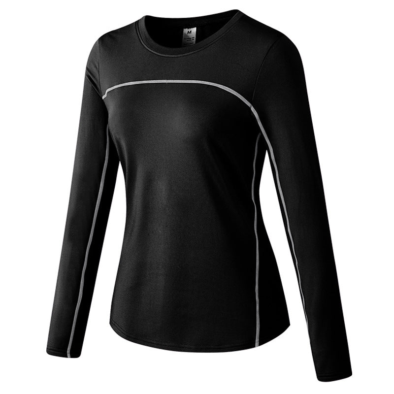 Shirts Long Sleeve T Shirt Women Gym Fitness Compression Quick Drying