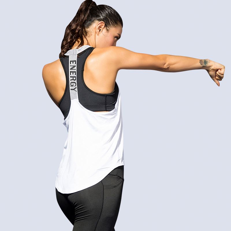 Women'S Vests Gym Tank Top Women Yoga Workout Compression Sleeveless Quick Drying