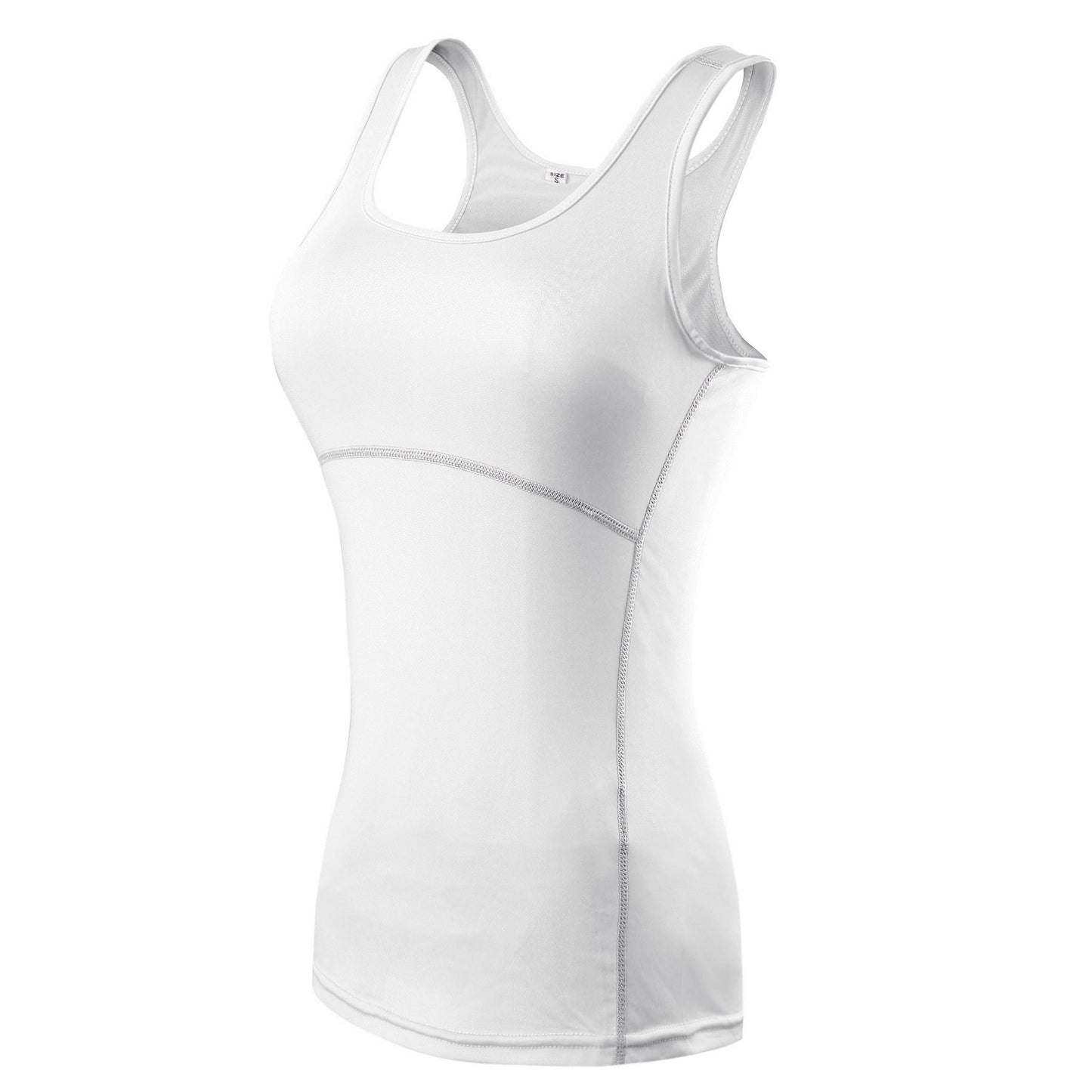 Girls' Vests Gym Sport Top Women Training Compression Sleeveless Quick Drying