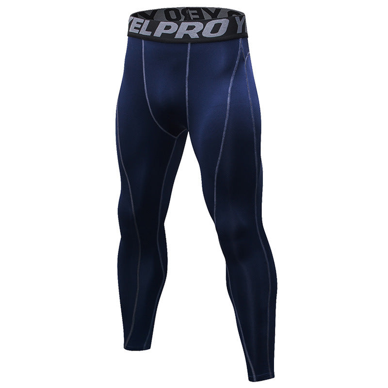 Mens Running Gym Fitness Workout Compression Pants Men Tights Sport