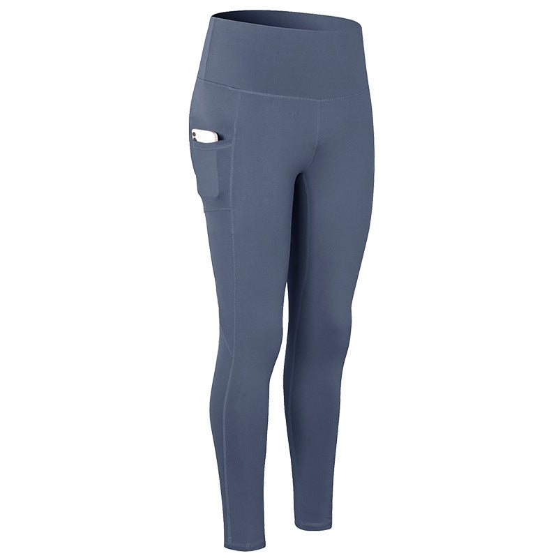 Yoga Manufacturer Fitted Gym With Pockets Compression Pants For Women