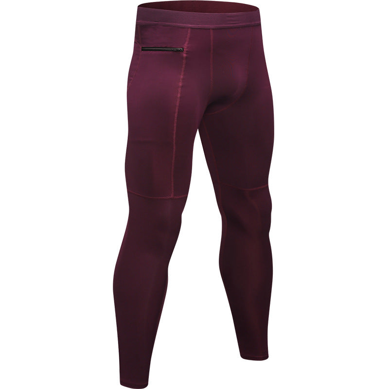 Mens Running Gym Fitness Workout Sports Tights Men